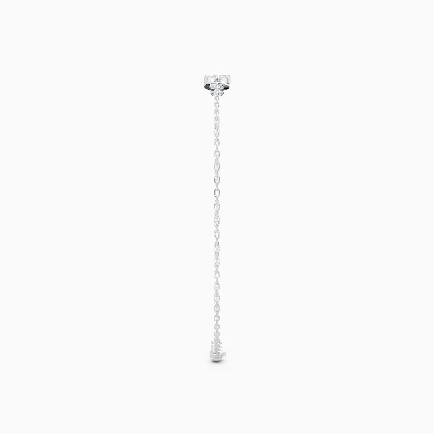 The Delicate Endless Loop Diamond Link