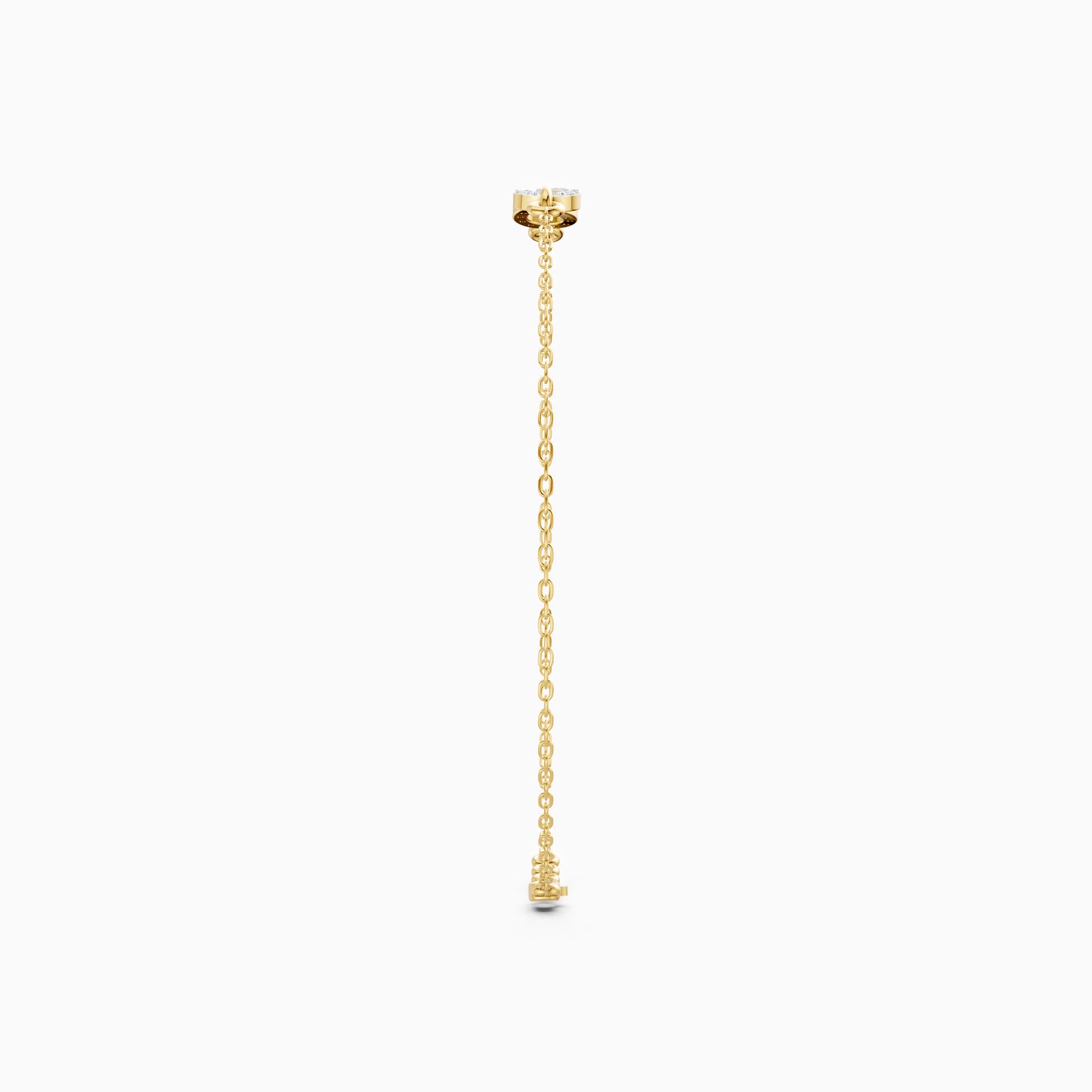 The Delicate Endless Loop Diamond Link