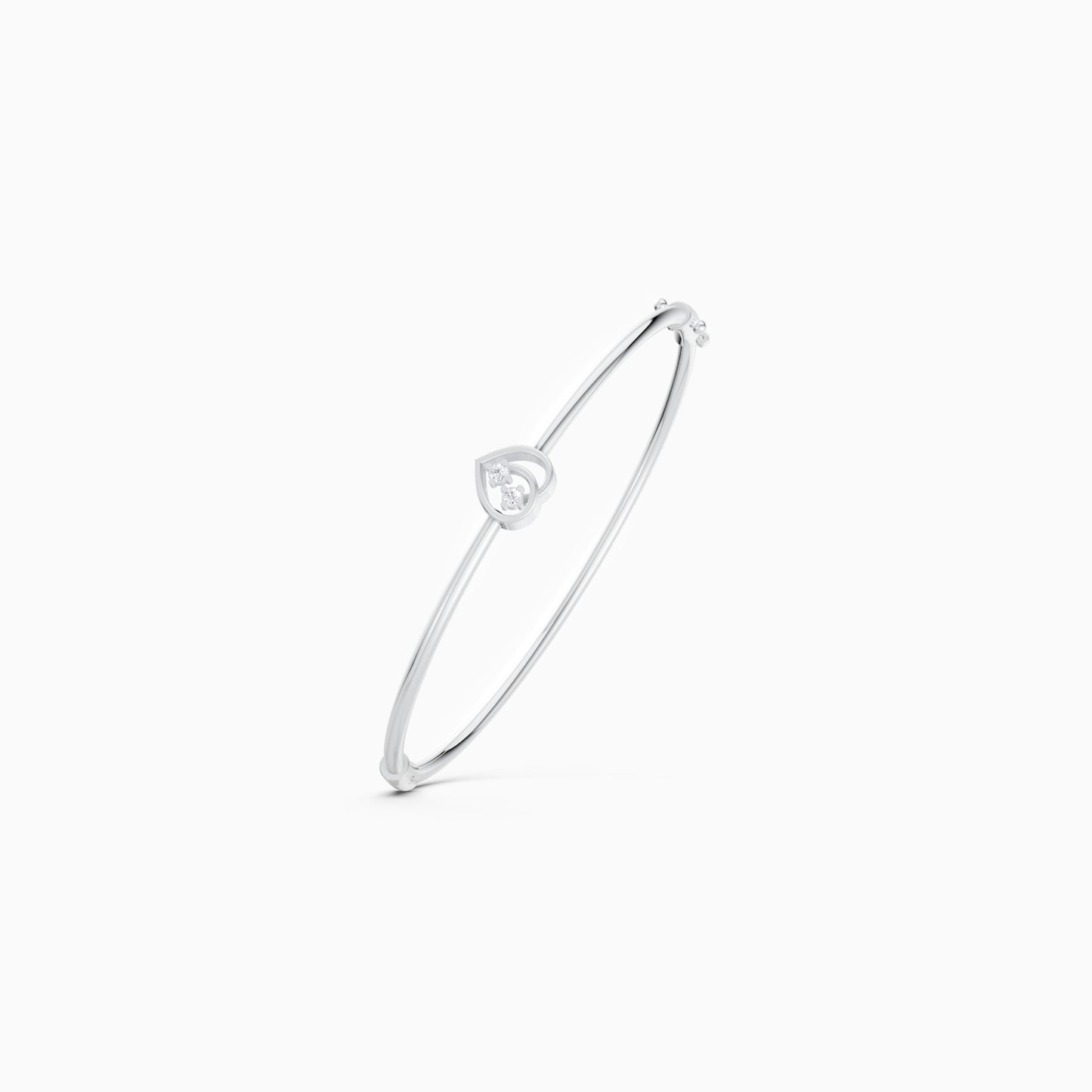 The Swirling Heart Hollow Pipe Kada
