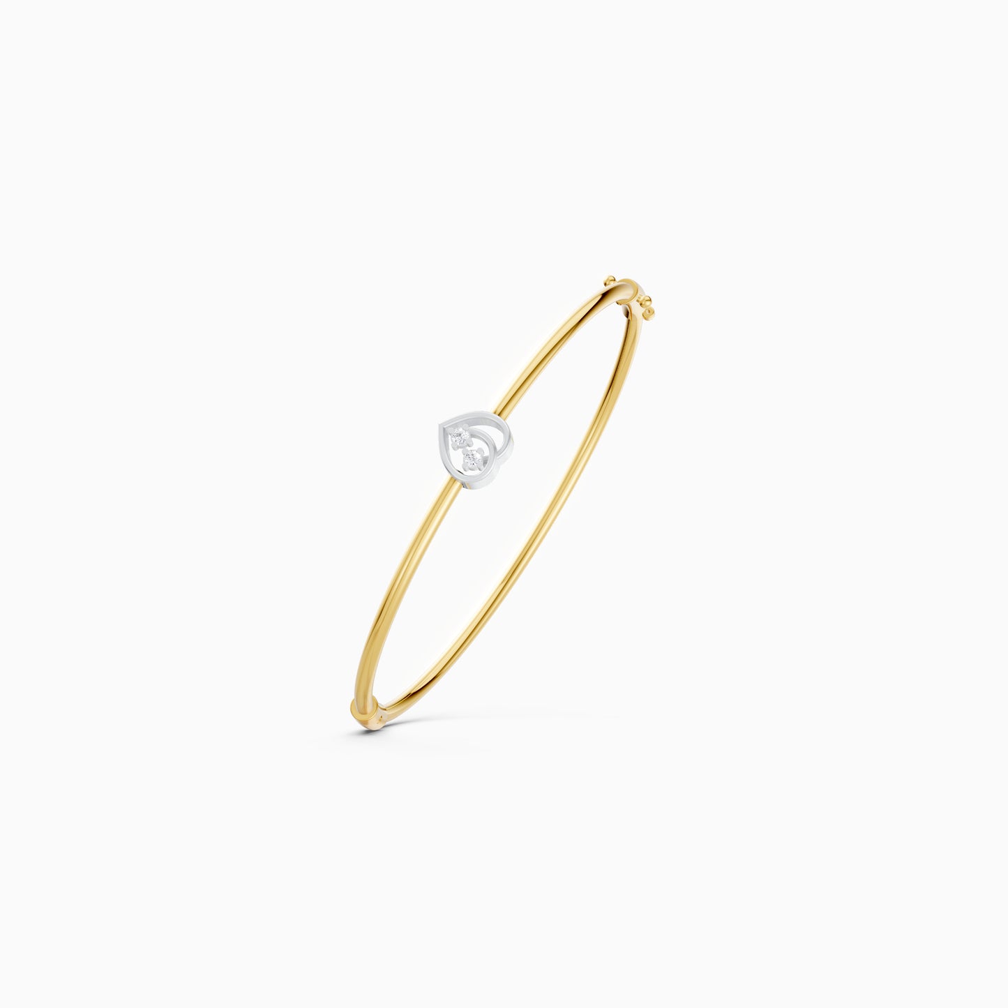 The Swirling Heart Hollow Pipe Kada