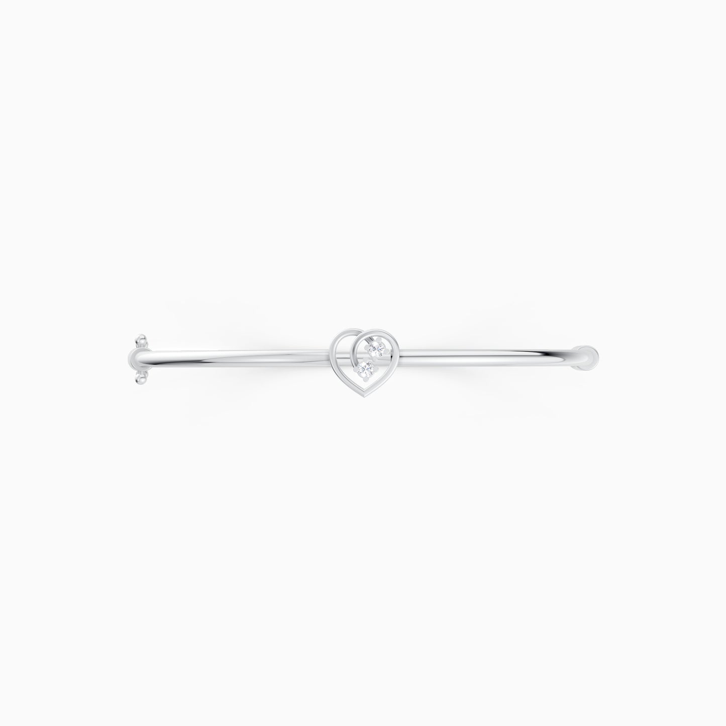 The Swirling Heart Hollow Pipe Kada