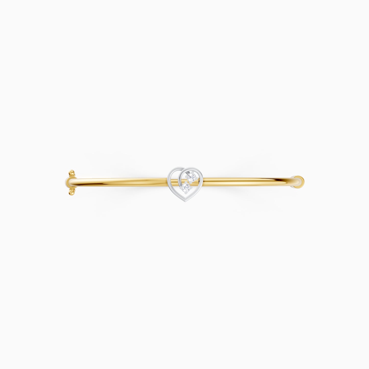 The Swirling Heart Hollow Pipe Kada
