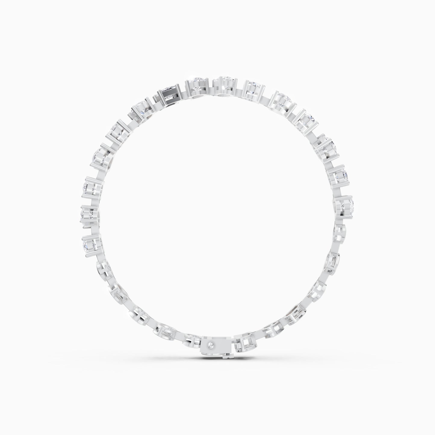 The Pear Oval & Round Combo Bracelet