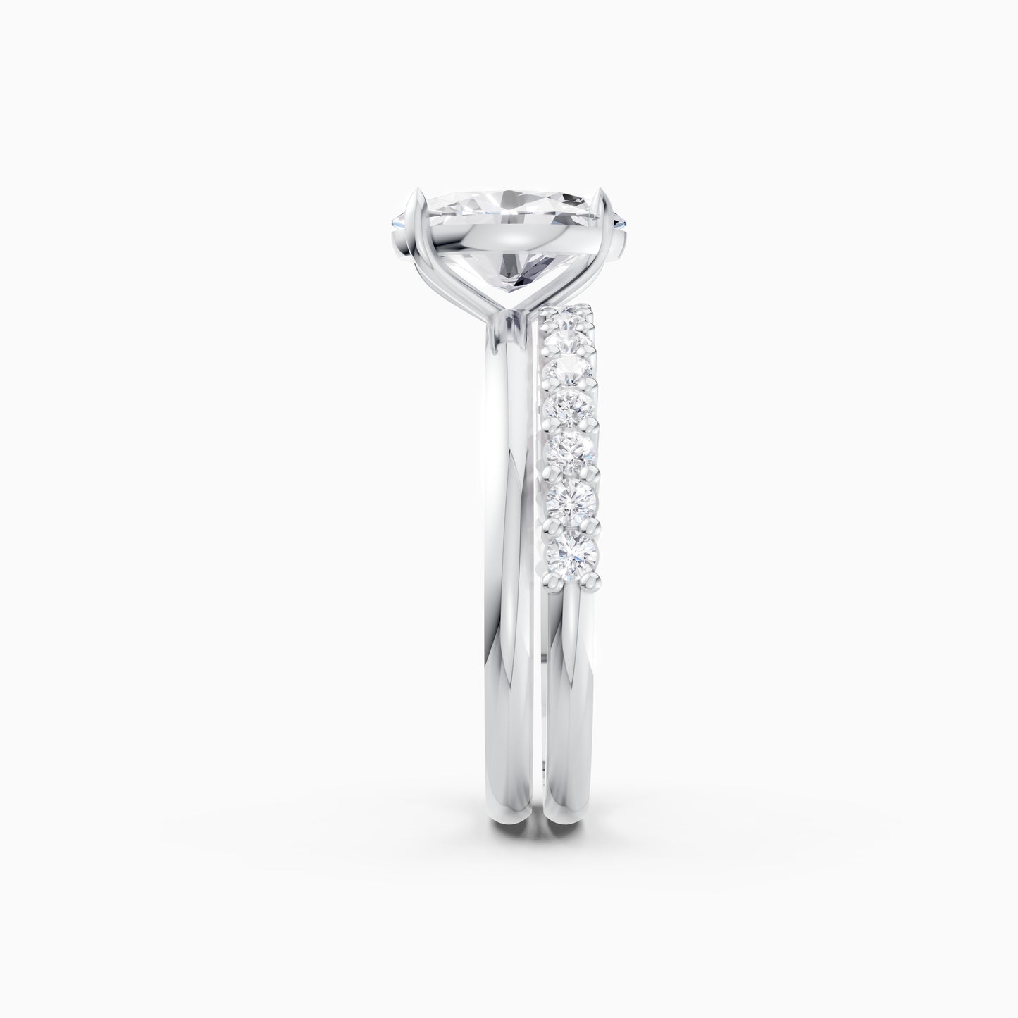 The Nova Duet Bridal Ring