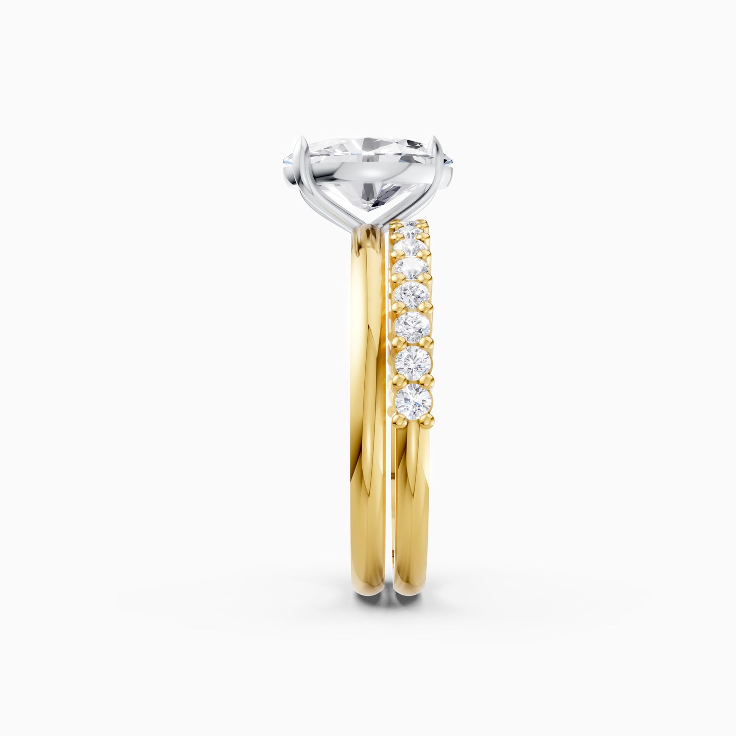 The Nova Duet Bridal Ring