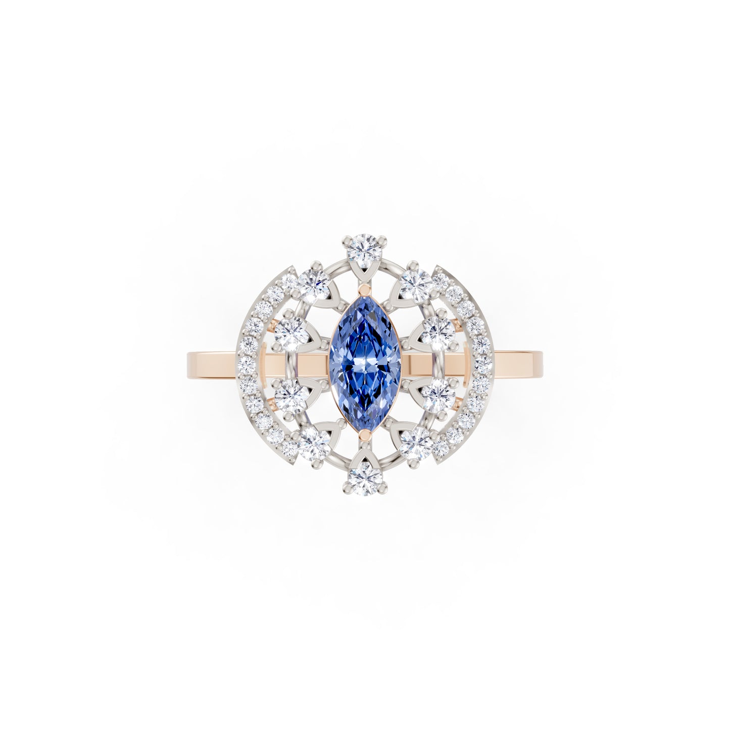 Luminous Marquise Elegance Ring