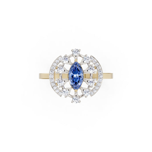 Luminous Marquise Elegance Ring