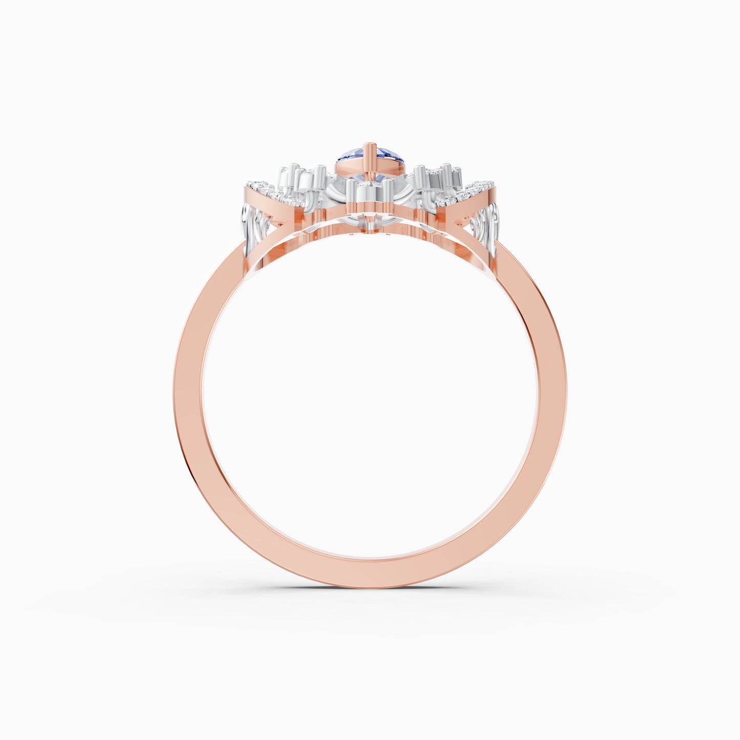 The Sapphire-Hued Marquise Archway