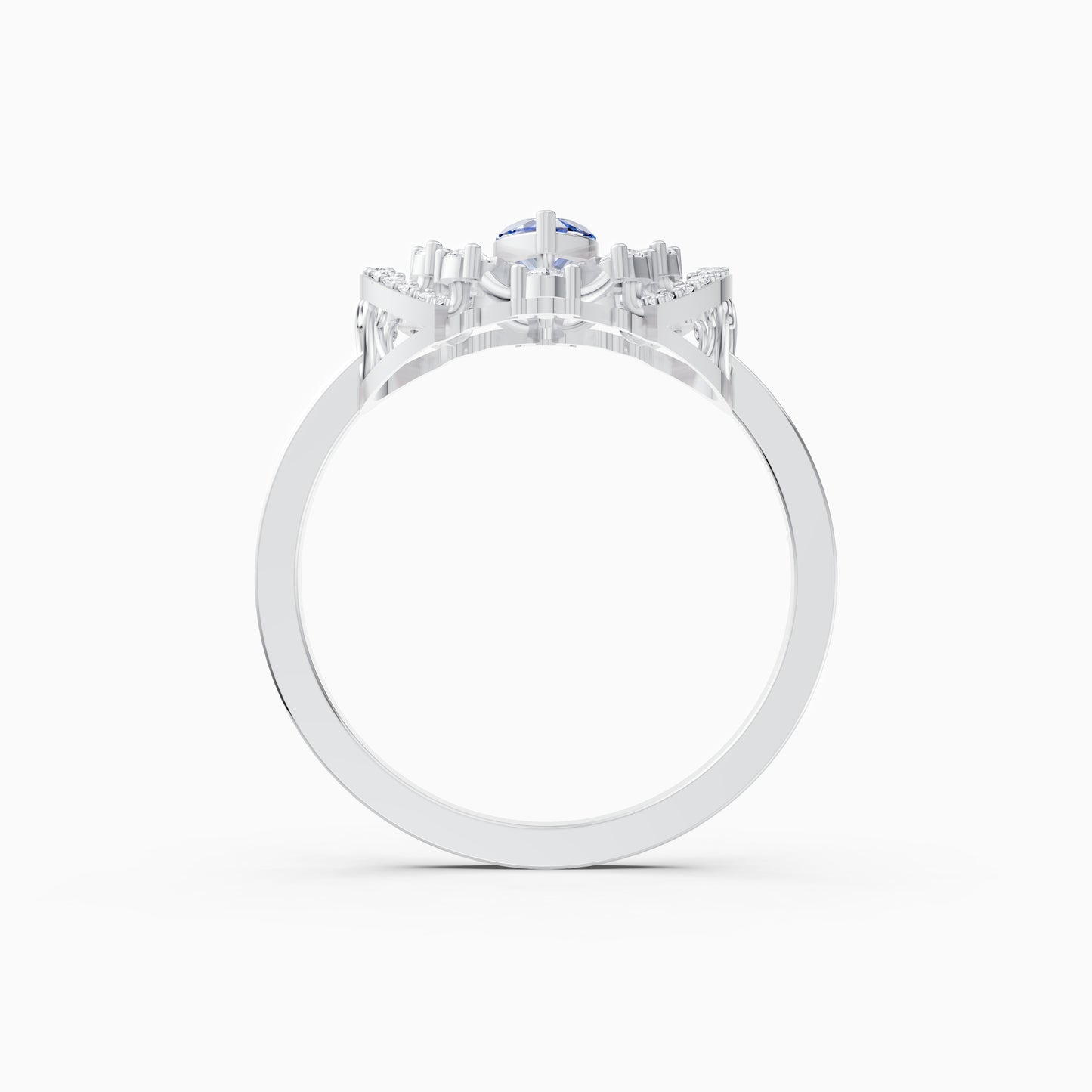 The Sapphire-Hued Marquise Archway
