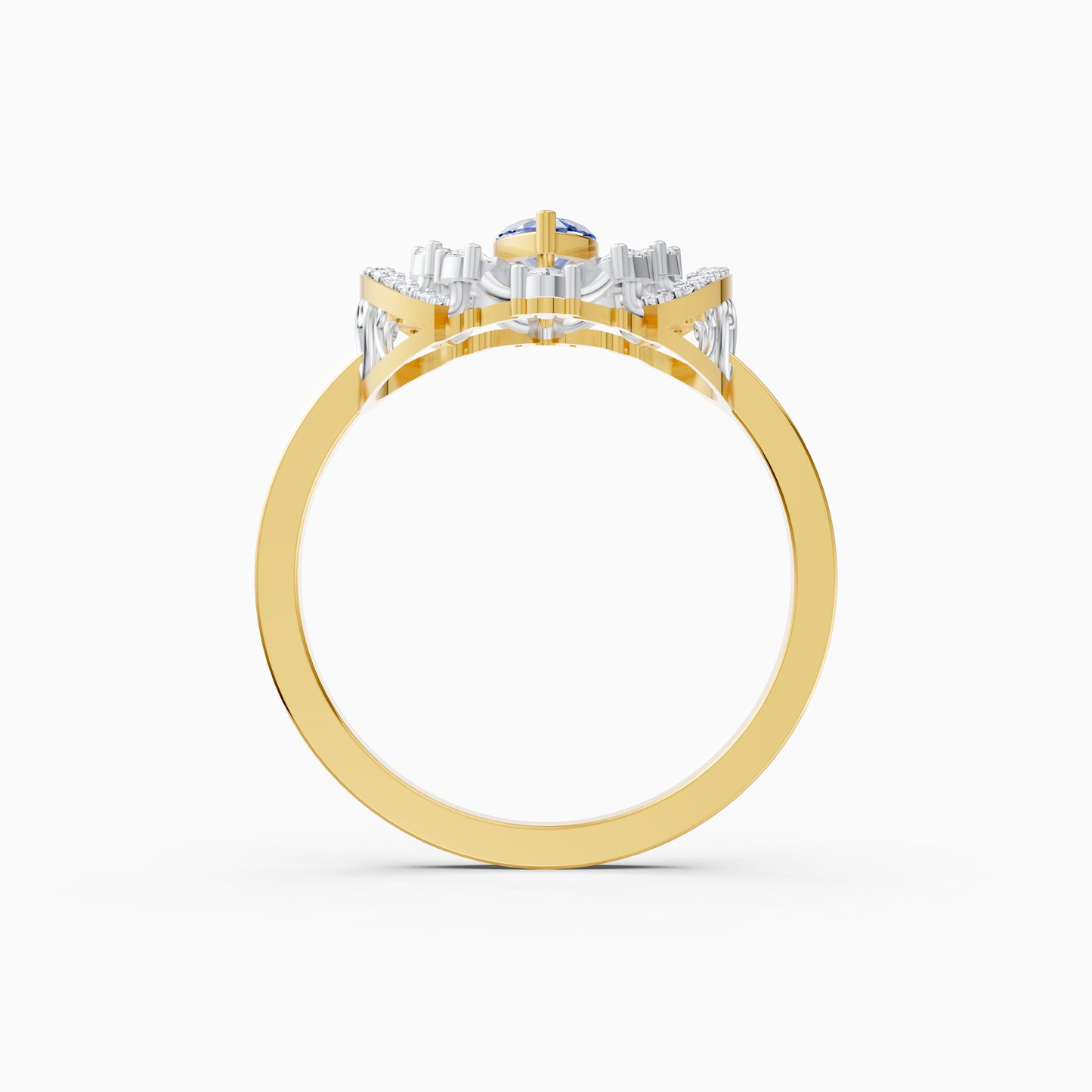 The Sapphire-Hued Marquise Archway