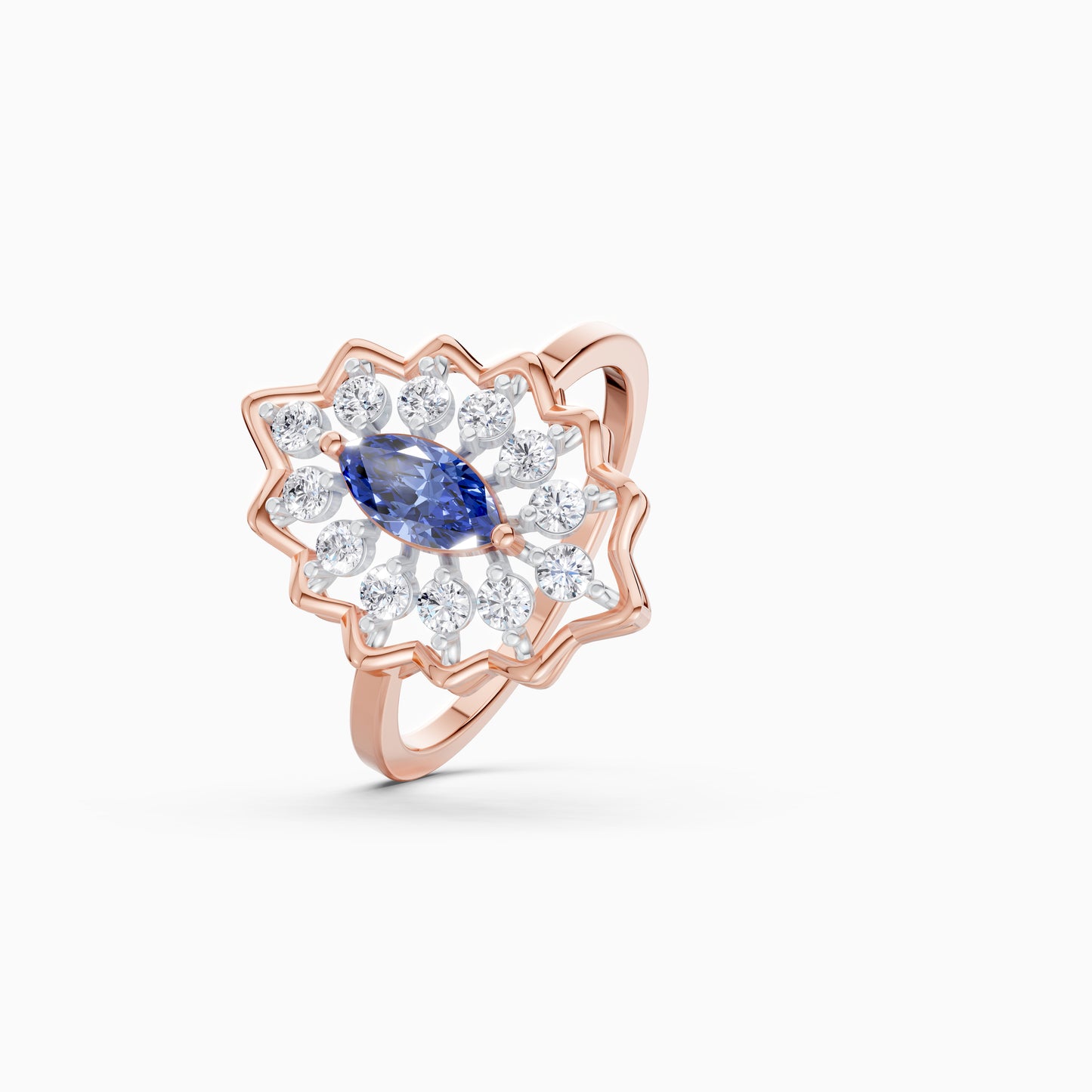 The Starburst Marquise Cluste