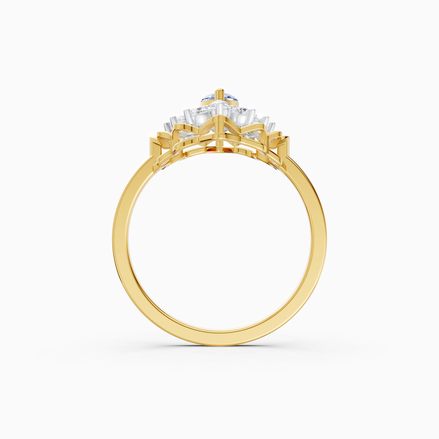 The Starburst Marquise Cluste