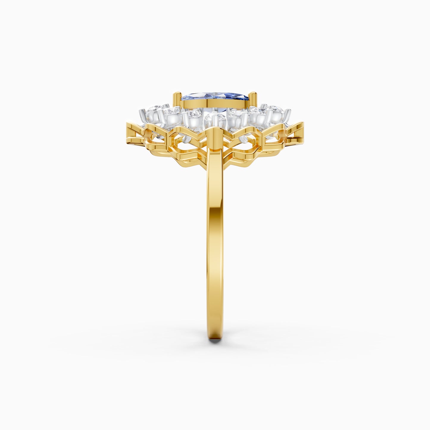 The Starburst Marquise Cluste