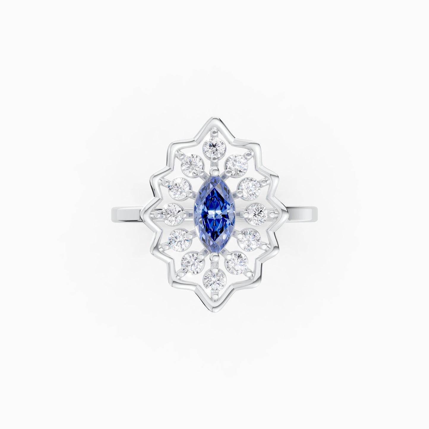The Starburst Marquise Cluste