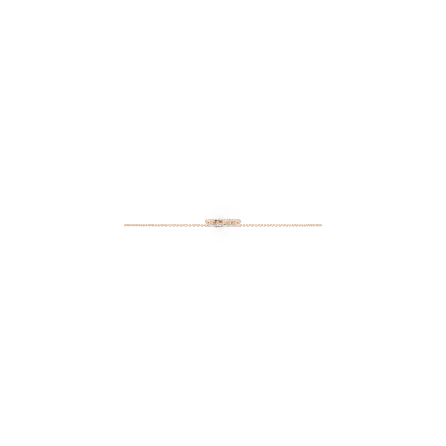 The Emerald-Cut Dual Drop & Round Chevron