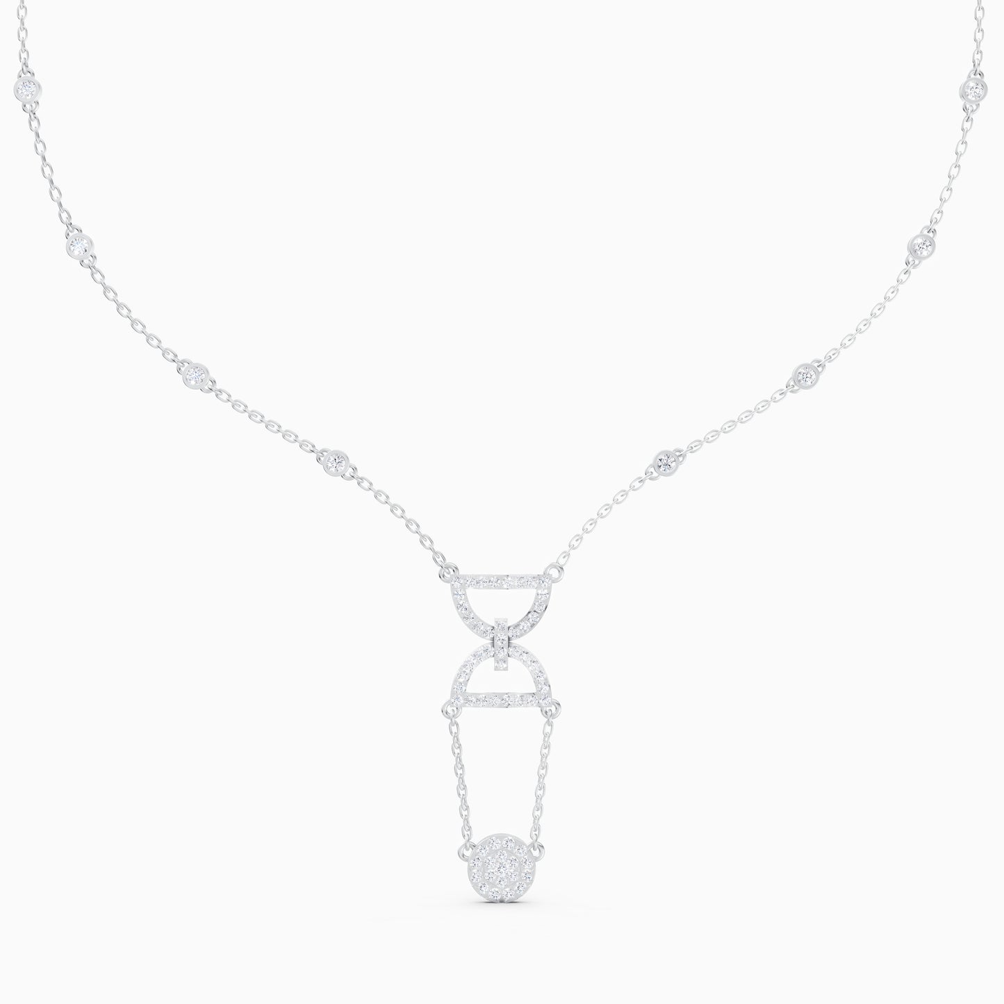 The Round-Cut Infinite Hourglass Drop