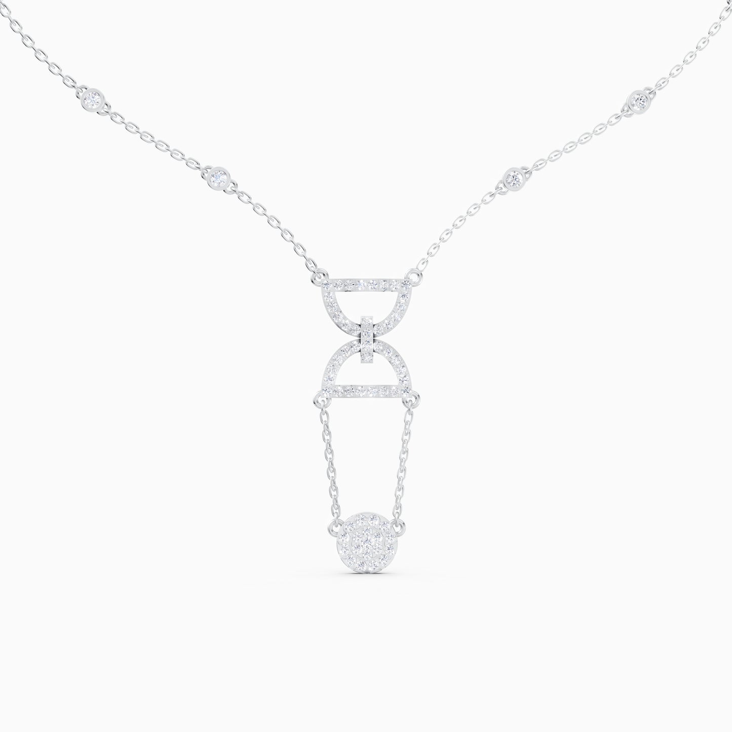 The Round-Cut Infinite Hourglass Drop