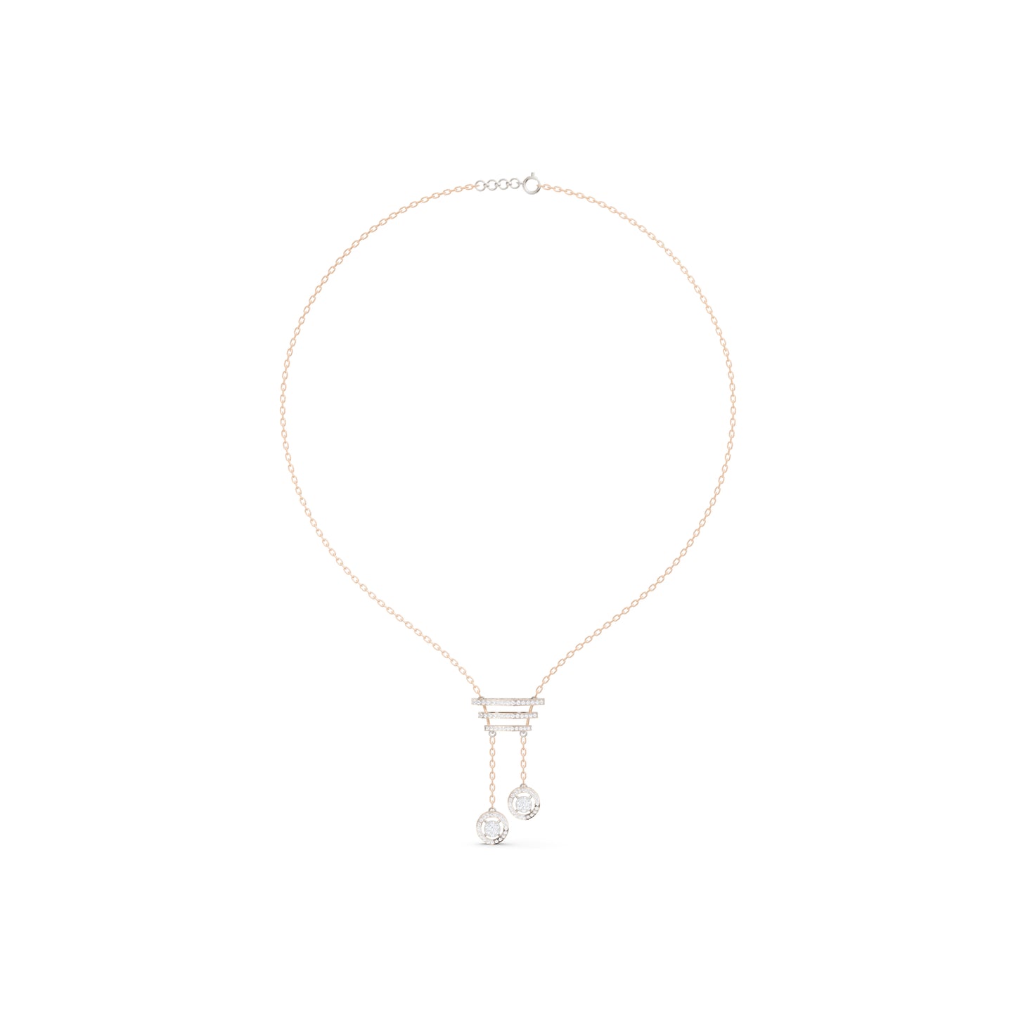 Round-Cluster Orbit & Asymmetric Bar Pendant