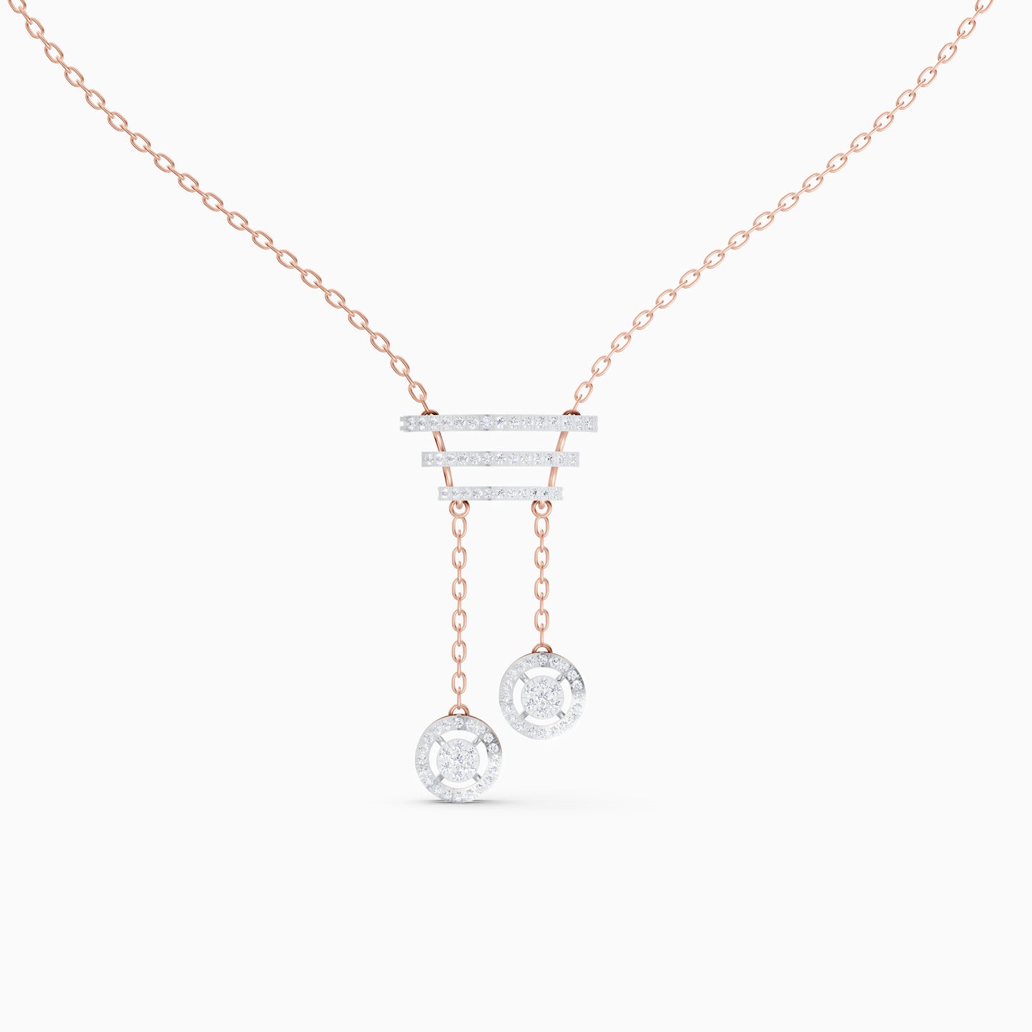 Round-Cluster Orbit & Asymmetric Bar Pendant