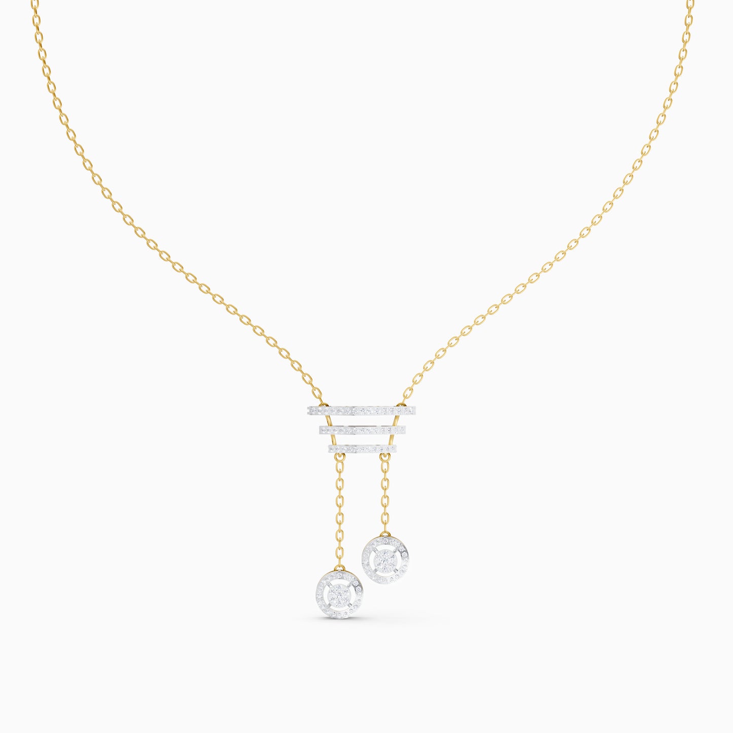 Round-Cluster Orbit & Asymmetric Bar Pendant