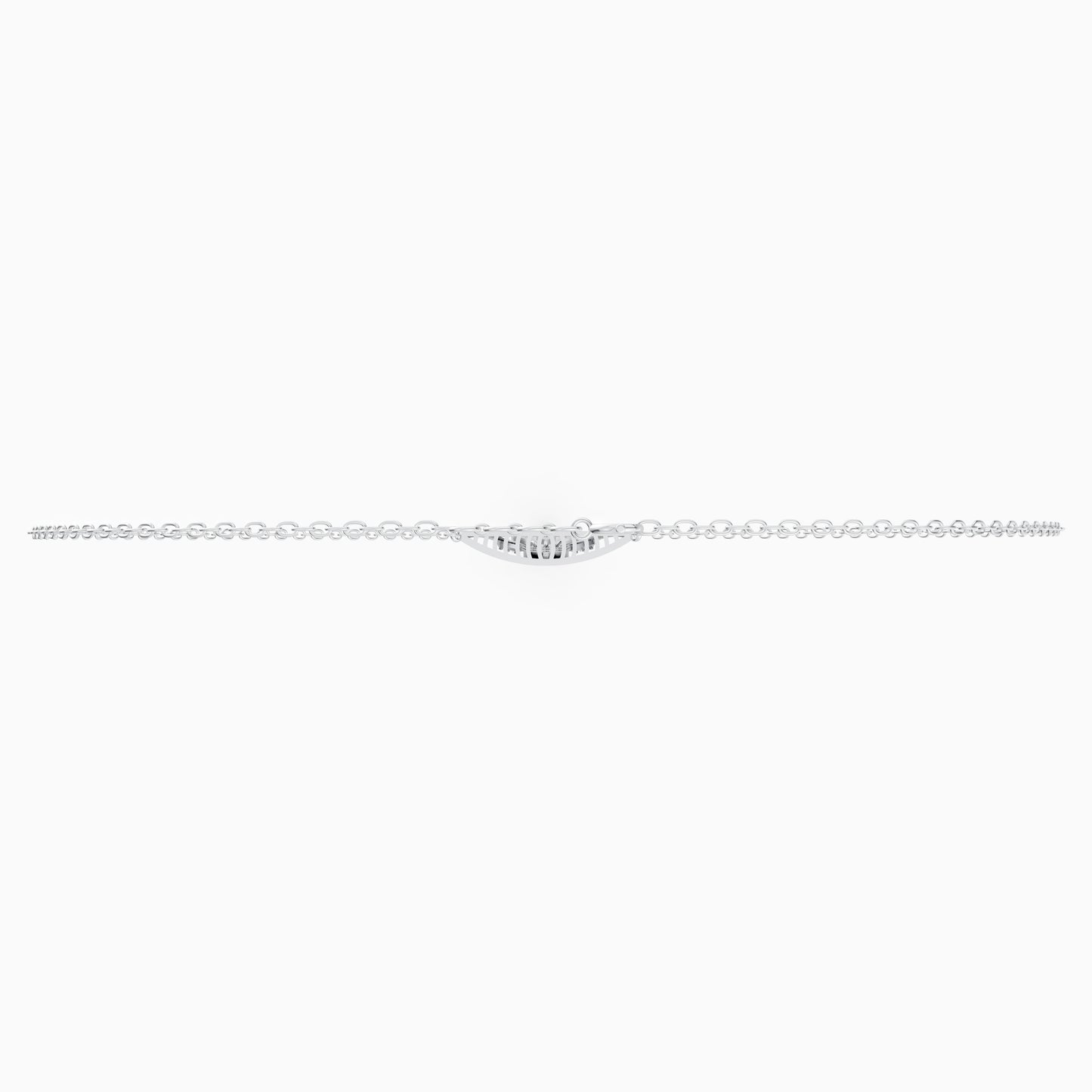 Round-Cluster Blossom & Tiered Pear-Cut Pendant