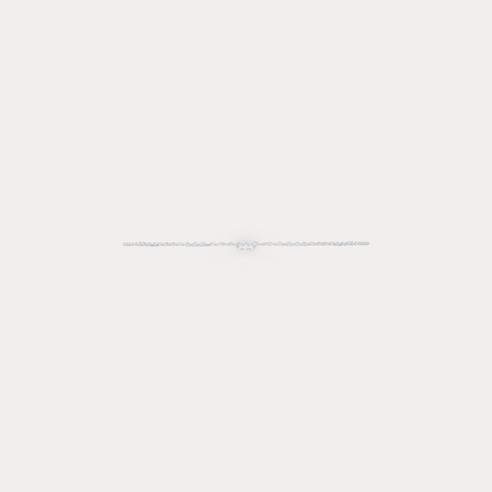 The Round-Cut Multi-Bar Station & Geometric Target Necklace