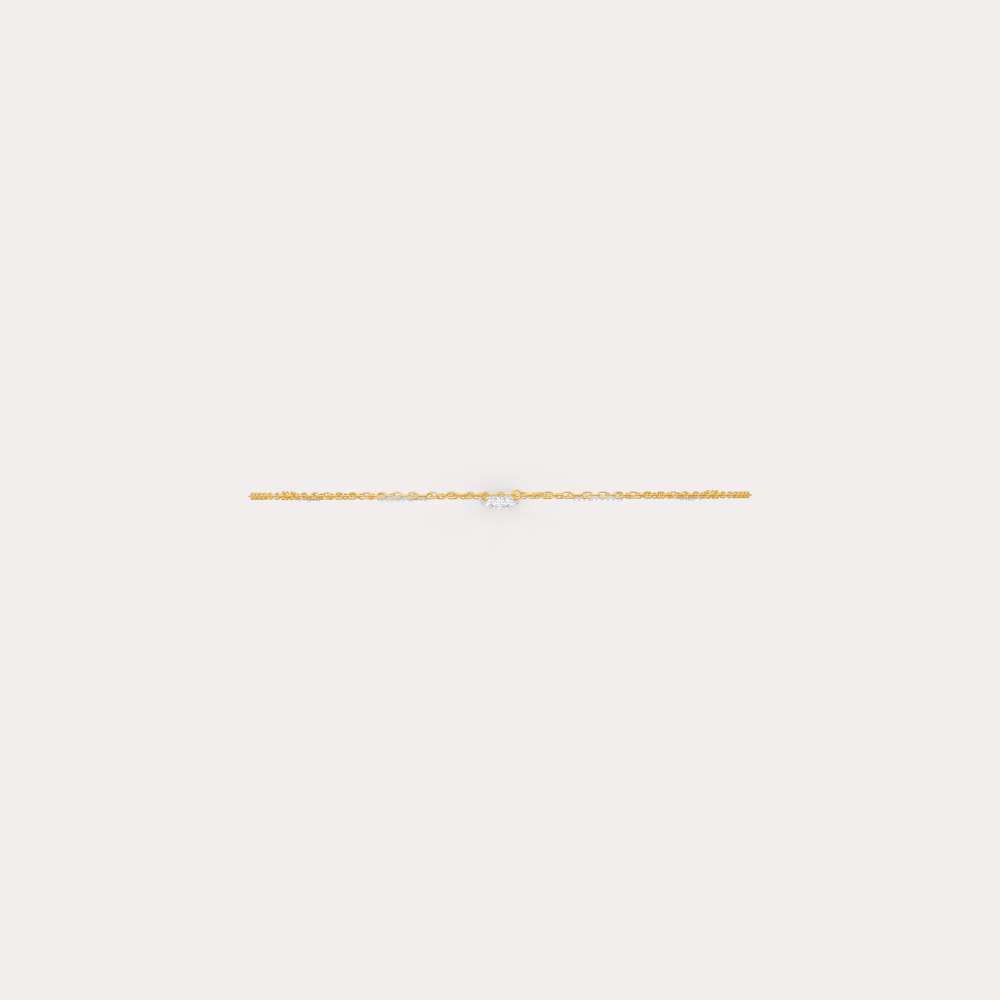 The Round-Cut Multi-Bar Station & Geometric Target Necklace