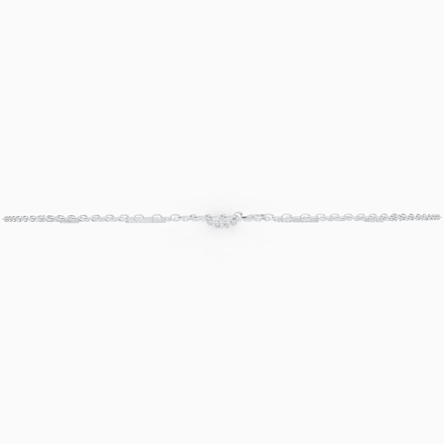 The Round-Cut Multi-Bar Station & Geometric Target Necklace