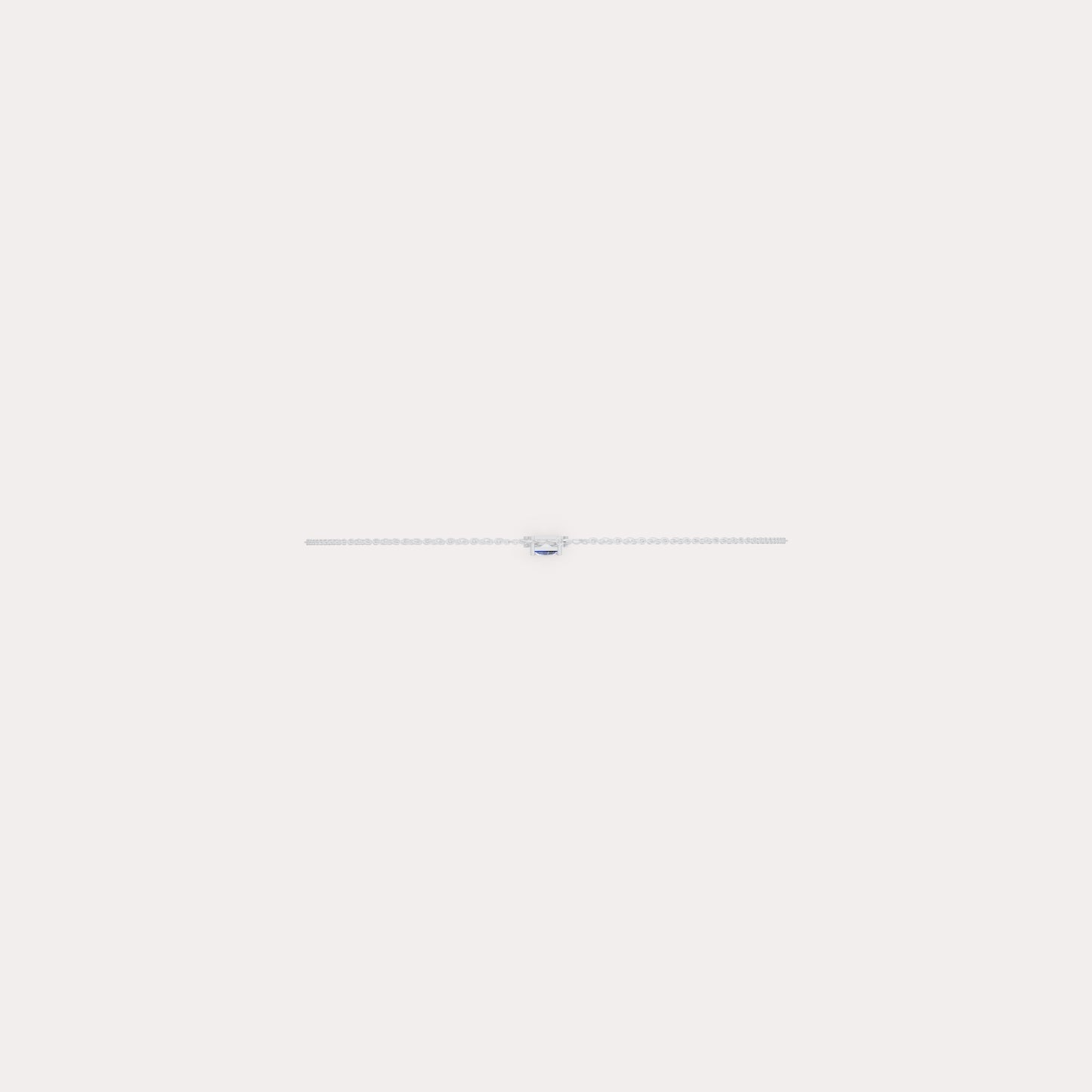 The Modern Triangle-Cut Canopy Lariat Necklace