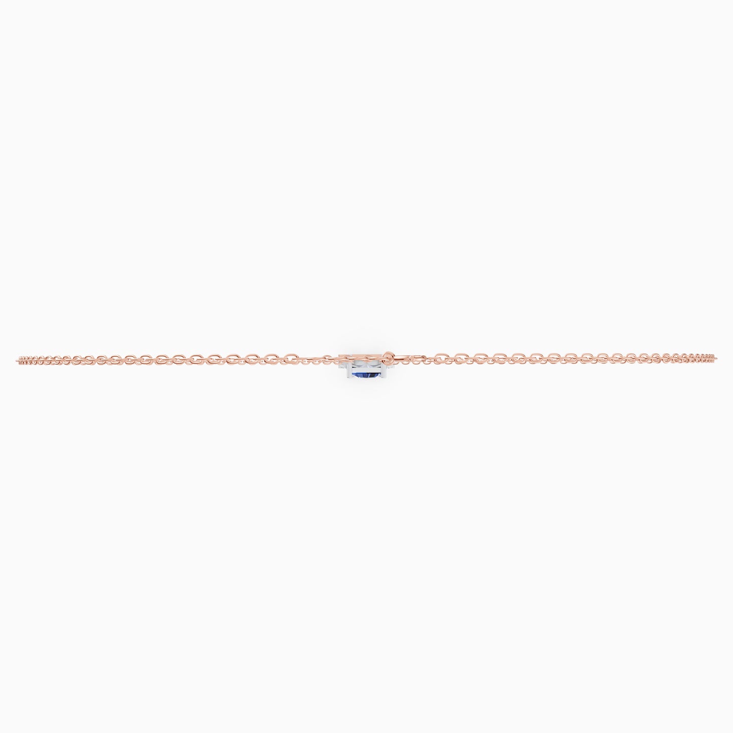 The Modern Triangle-Cut Canopy Lariat Necklace