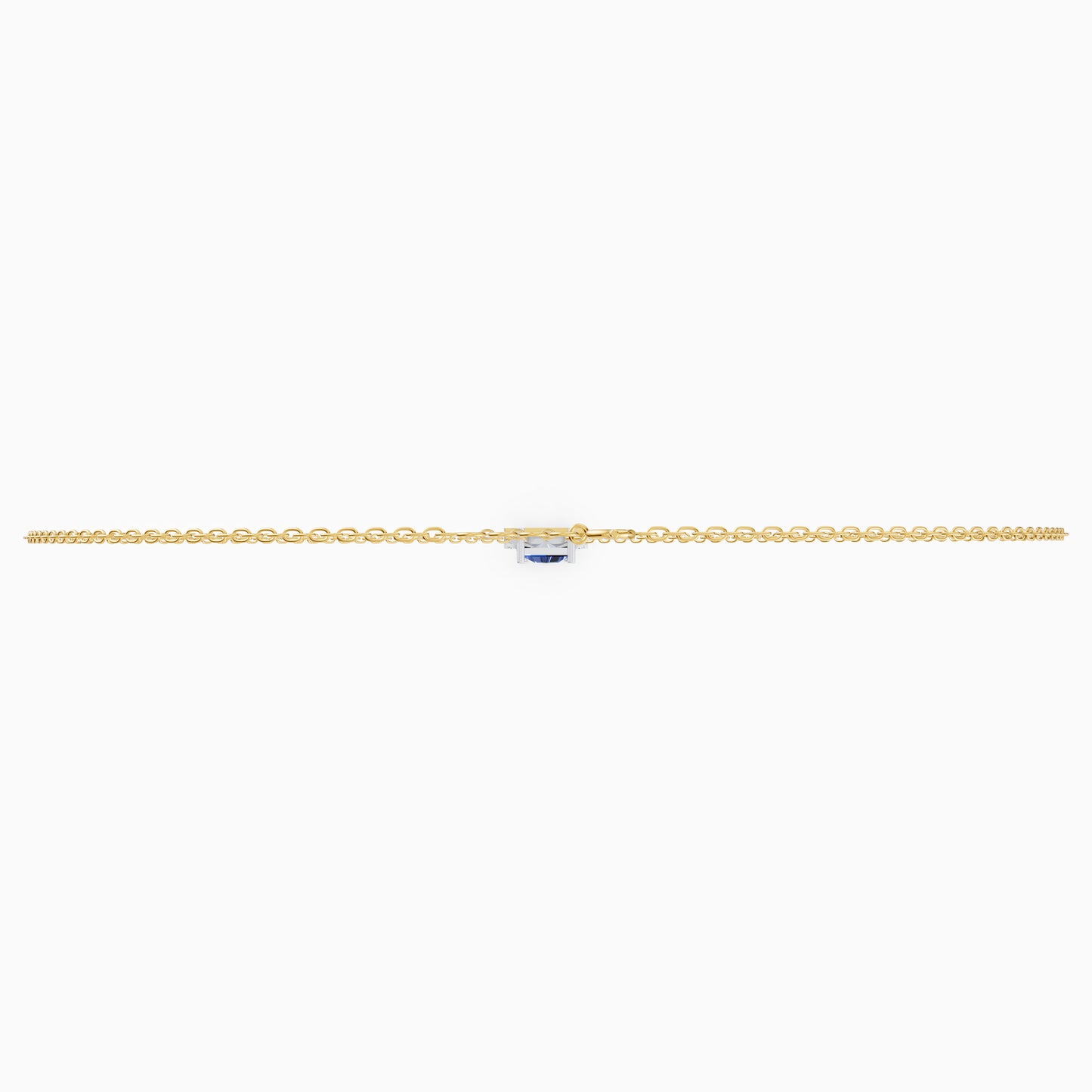 The Modern Triangle-Cut Canopy Lariat Necklace