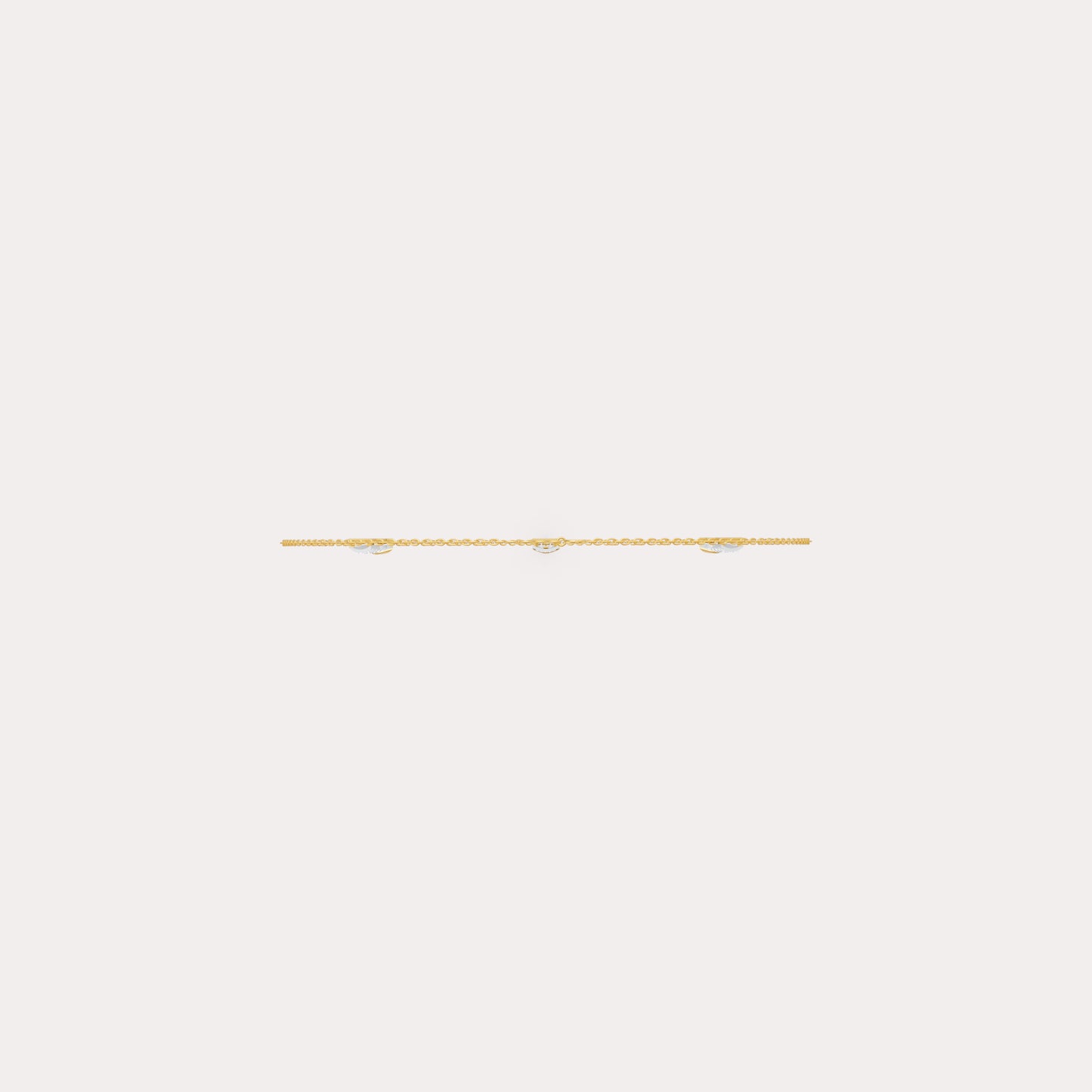 The Architectural Hourglass & Round-Diamond Fringe Pendant