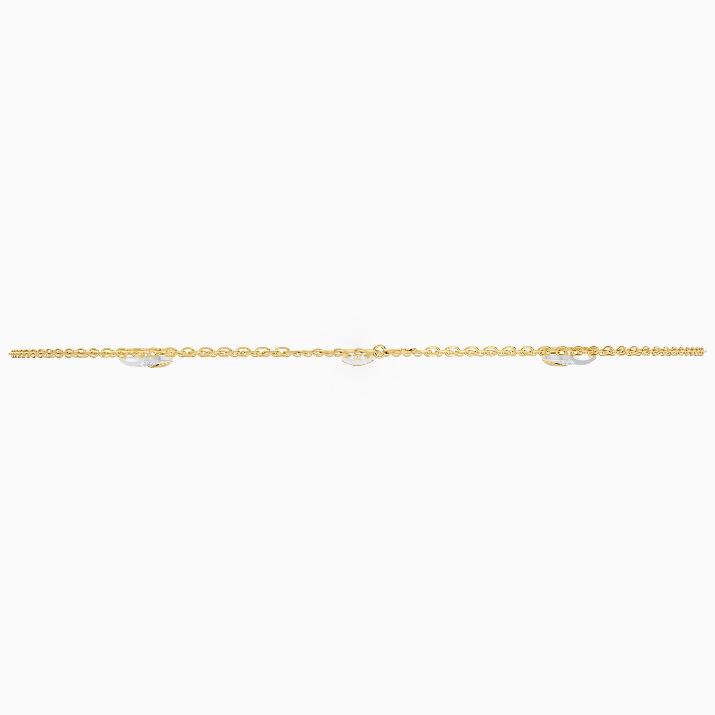 The Architectural Hourglass & Round-Diamond Fringe Pendant