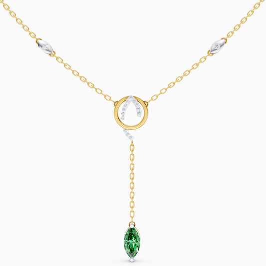 The Marquise-Leaf Station & Round-Cluster Loop Chain
