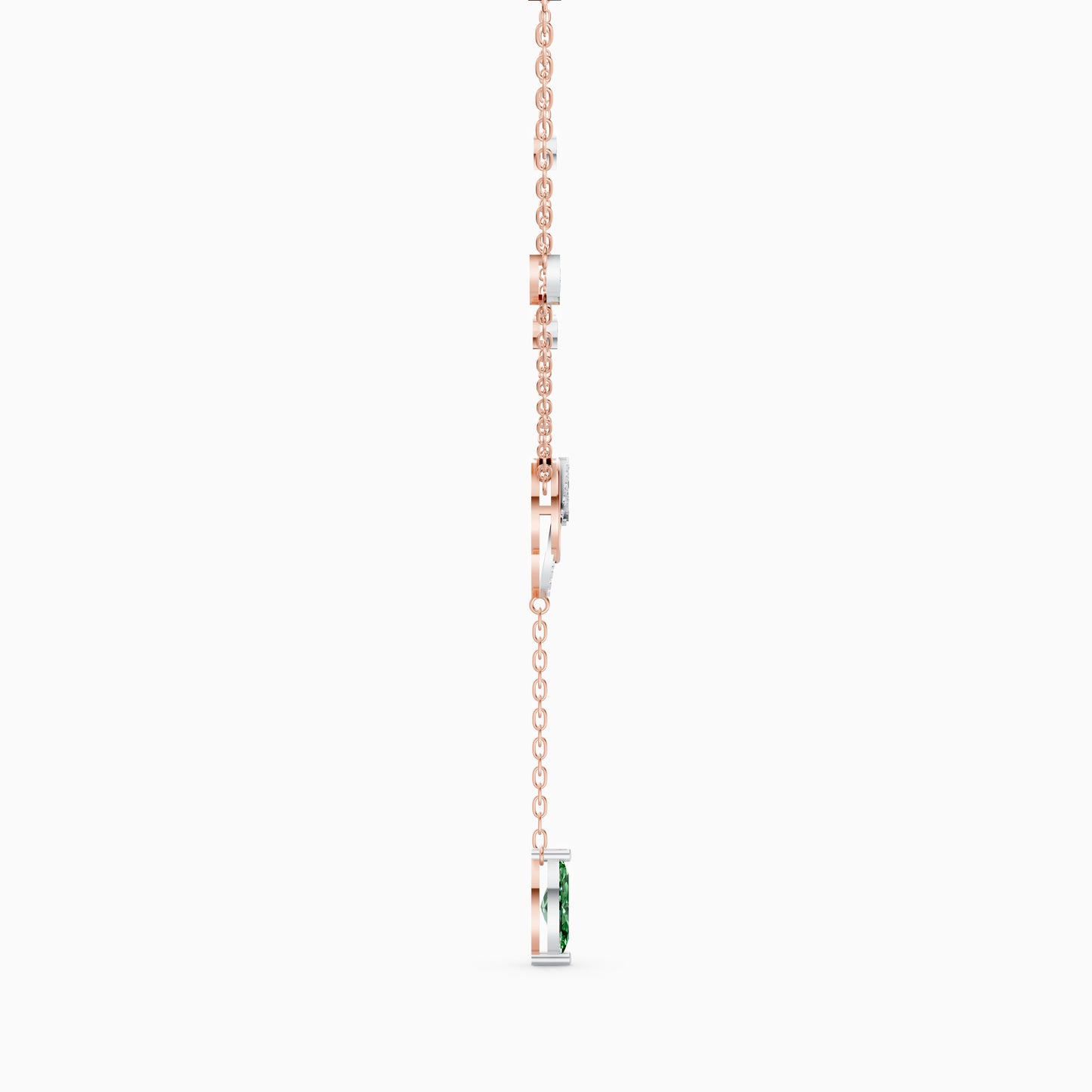 The Marquise-Leaf Station & Round-Cluster Loop Chain