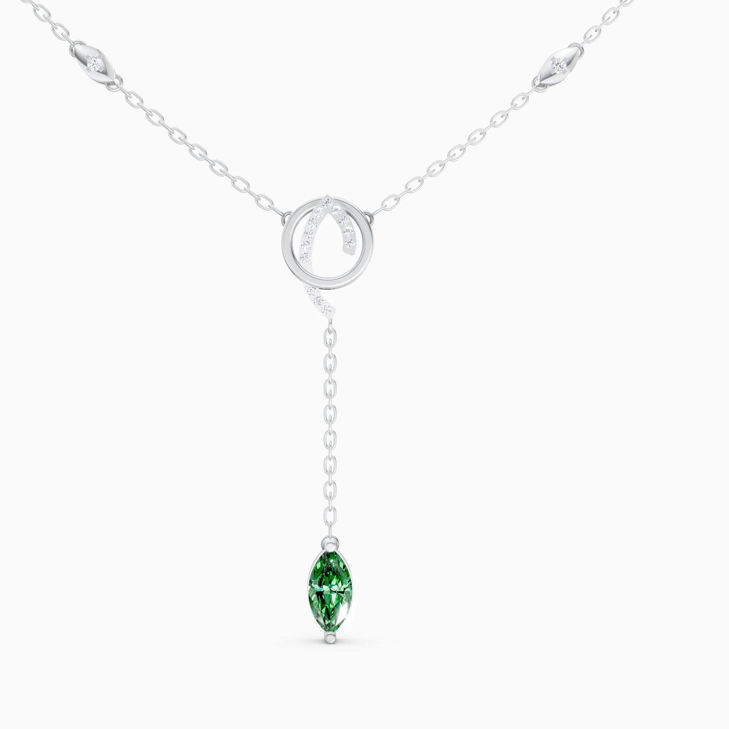 The Marquise-Leaf Station & Round-Cluster Loop Chain