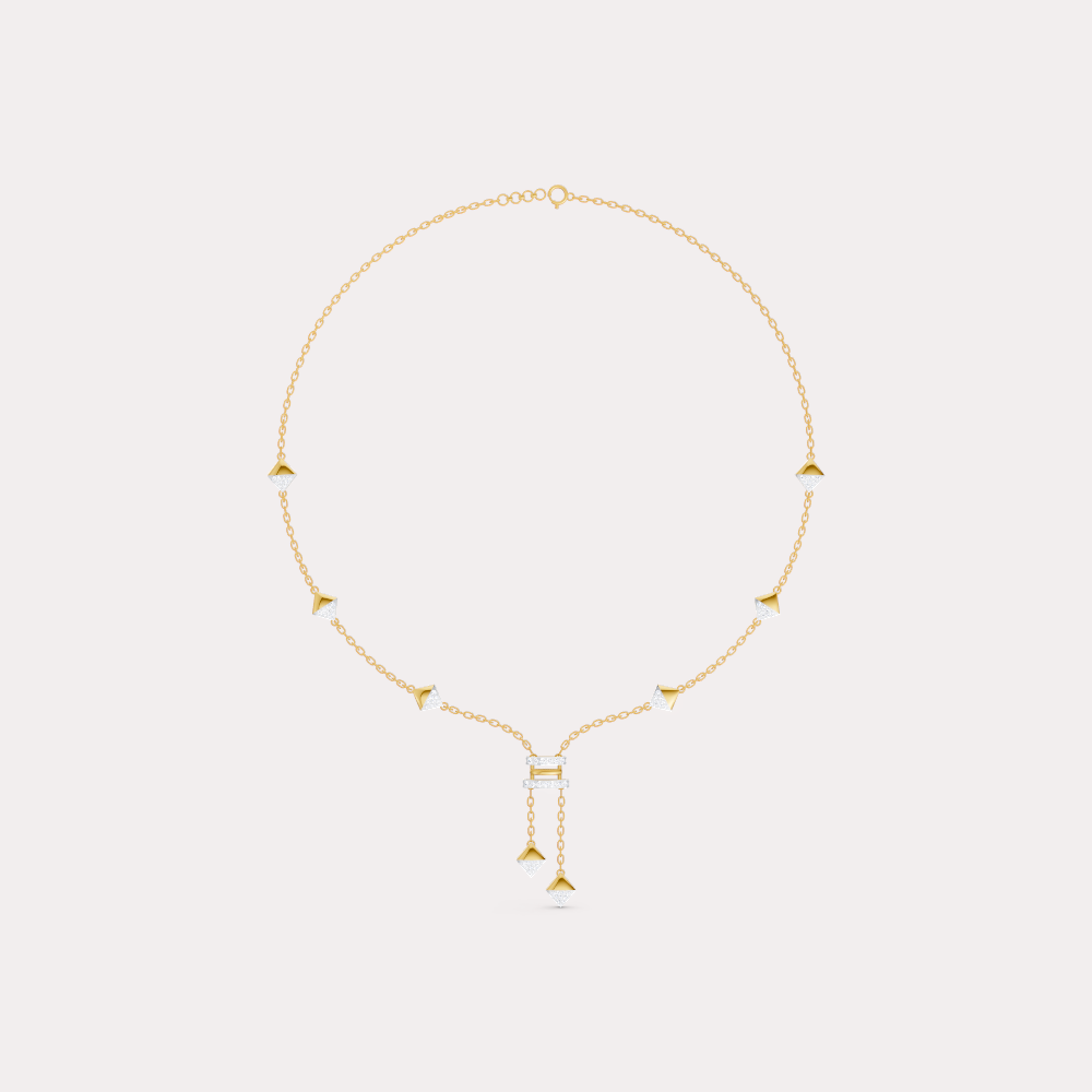 The Architectural Pyramid Cluster & Horizontal Bar Pendant