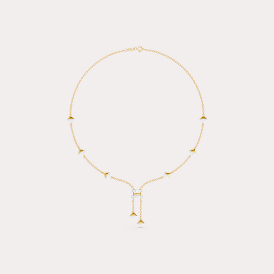 The Architectural Pyramid Cluster & Horizontal Bar Pendant