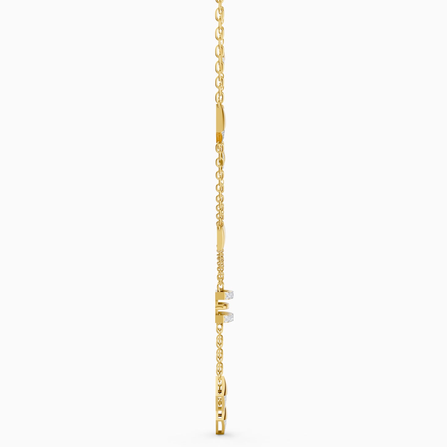 The Architectural Pyramid Cluster & Horizontal Bar Pendant