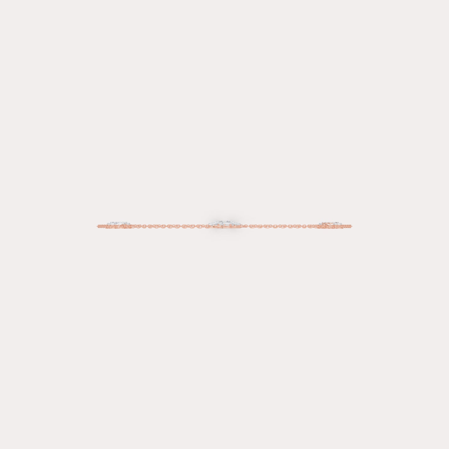 The Round-Cluster Interlocking Triple Ring Pendant