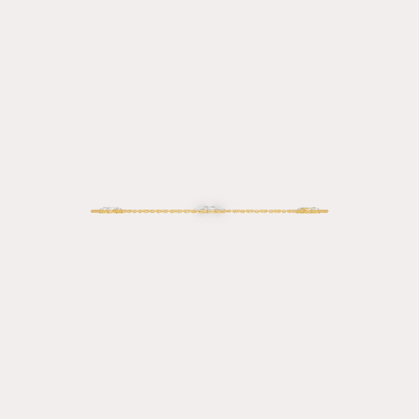 The Round-Cluster Interlocking Triple Ring Pendant