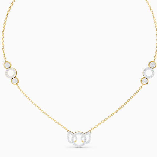 The Round-Cluster Interlocking Triple Ring Pendant