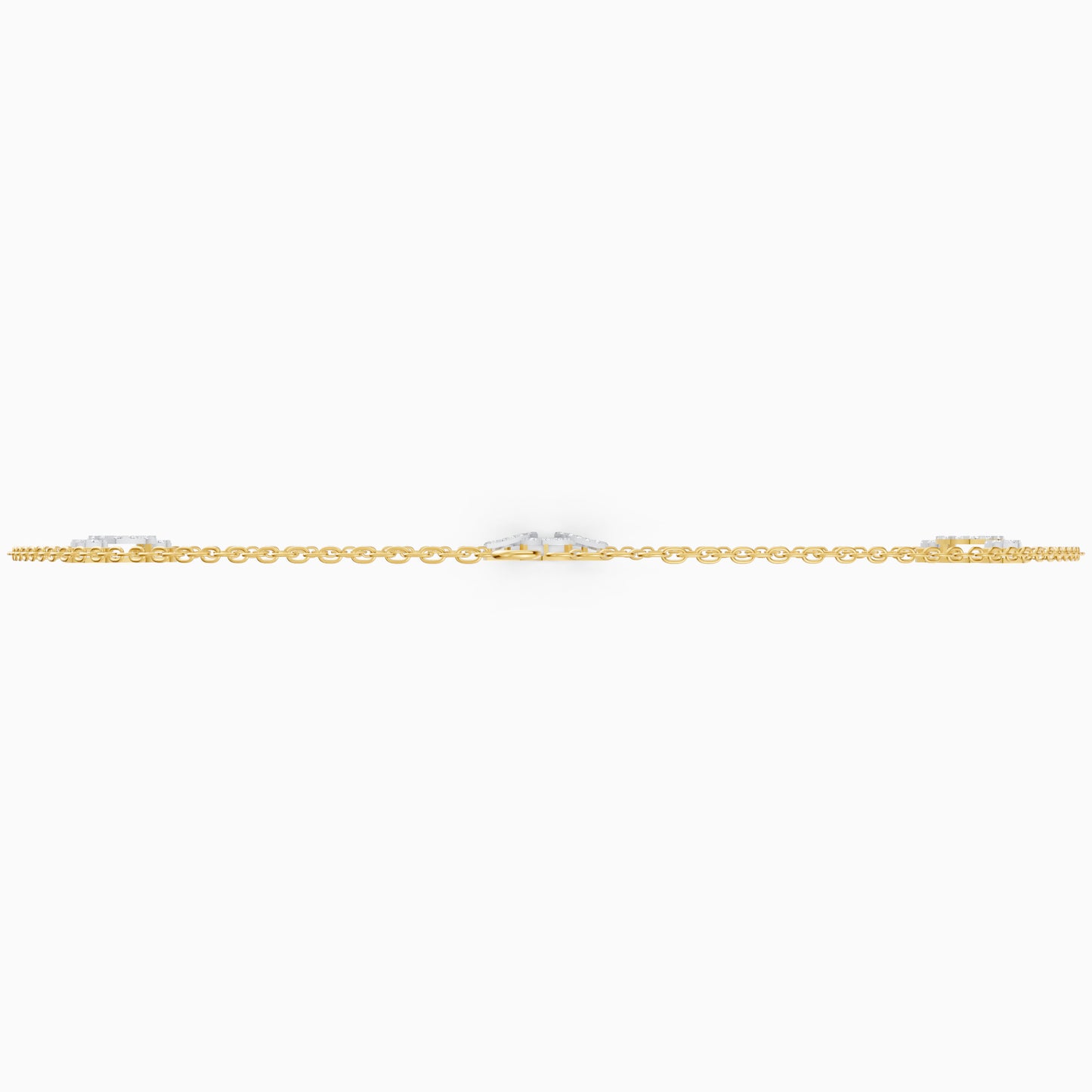 The Round-Cluster Interlocking Triple Ring Pendant