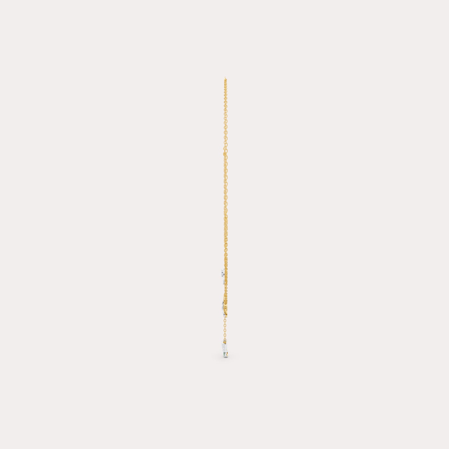 The Double-Strand Round Brilliant Eclipse & Pear-Cut Drop
