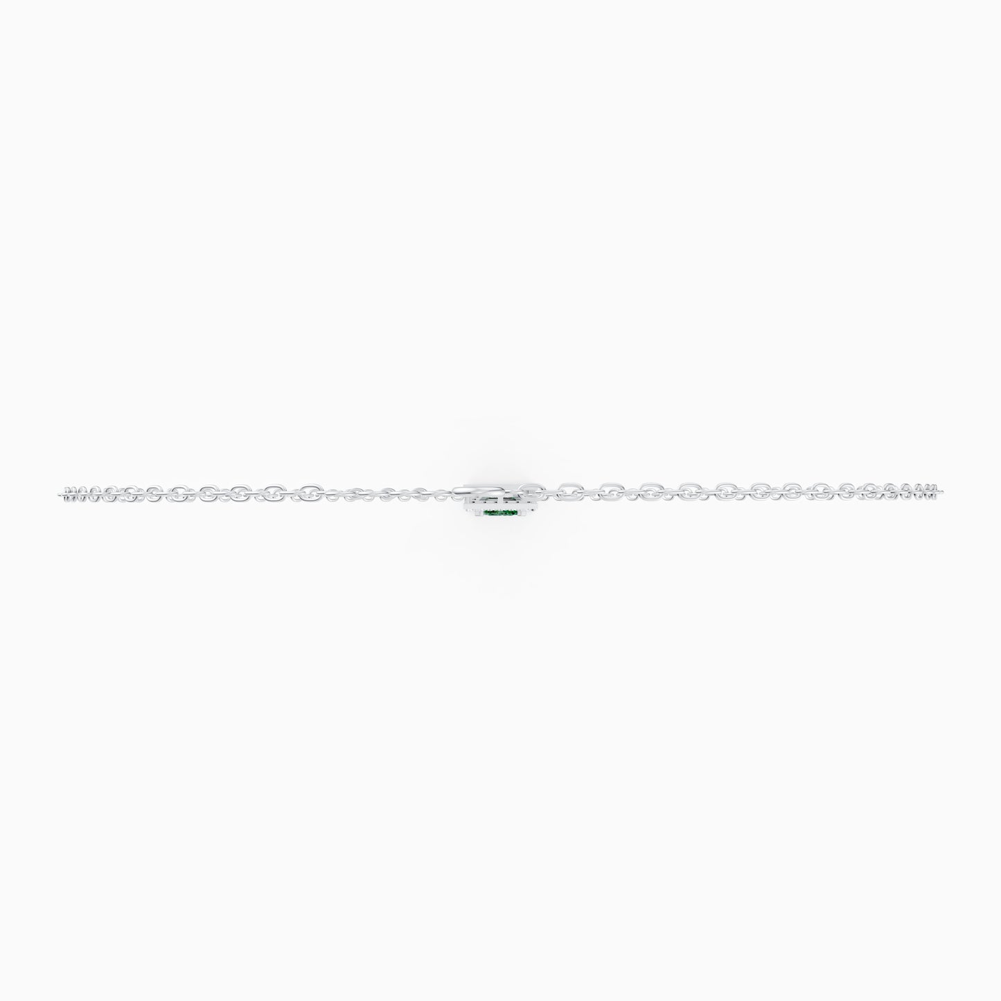 The Round-Diamond Flared Canopy & Emerald-Cut Solitaire