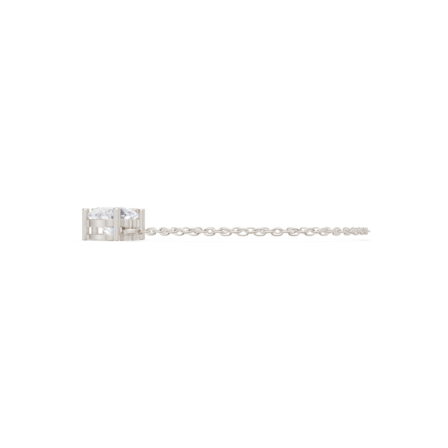 The Twin Heart-Cut Duo Necklace