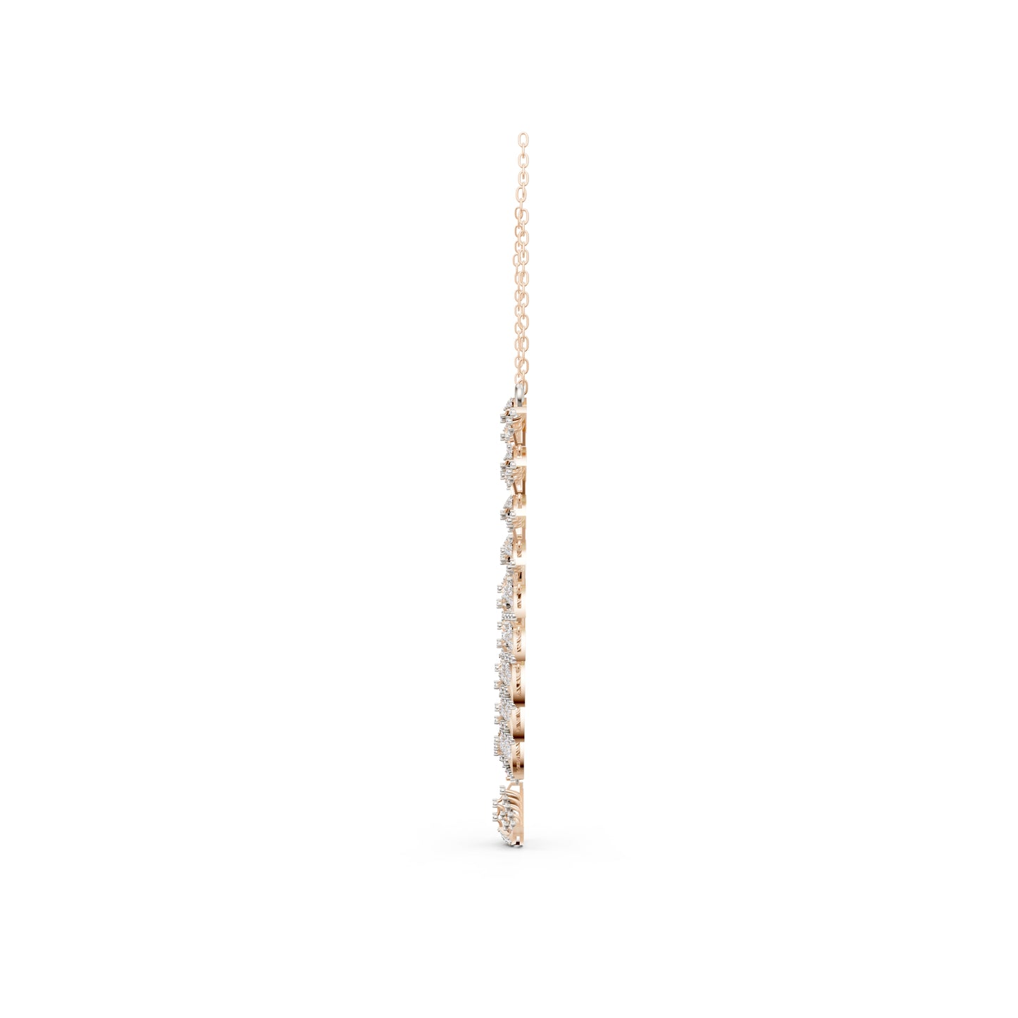 The Linked Round-Stone Canopy Necklace