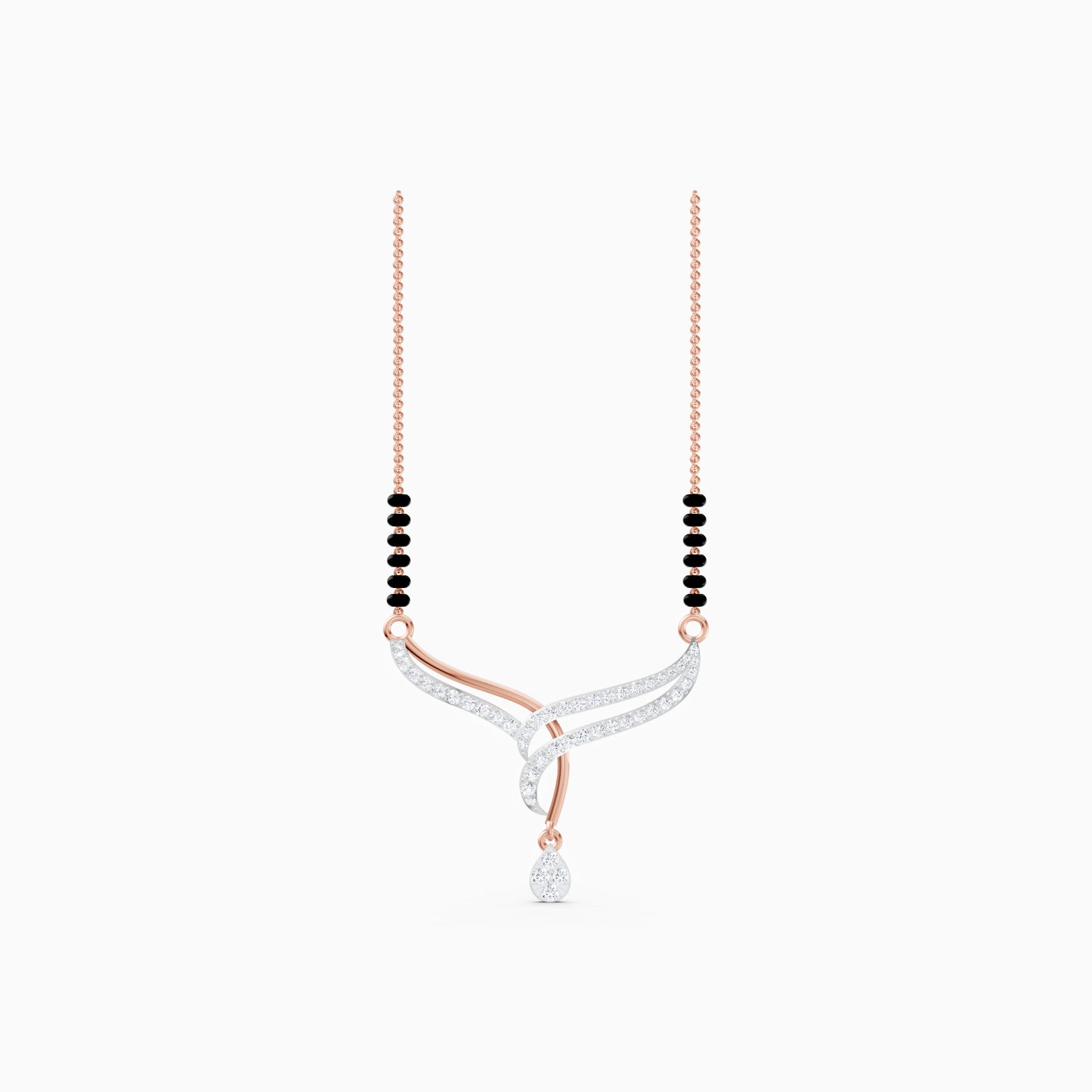 The Asymmetric Swirl Cluster Drop Mangalsutra