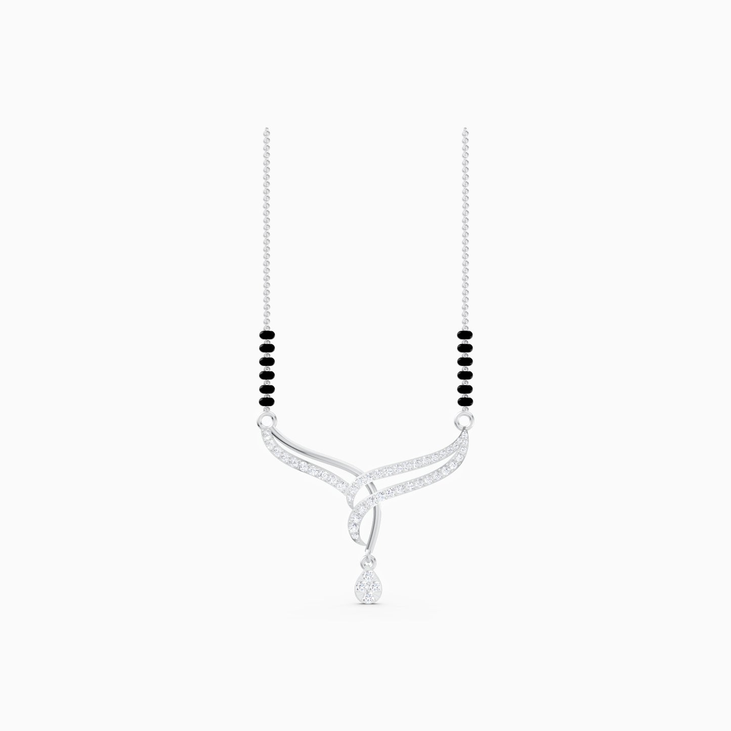 The Asymmetric Swirl Cluster Drop Mangalsutra