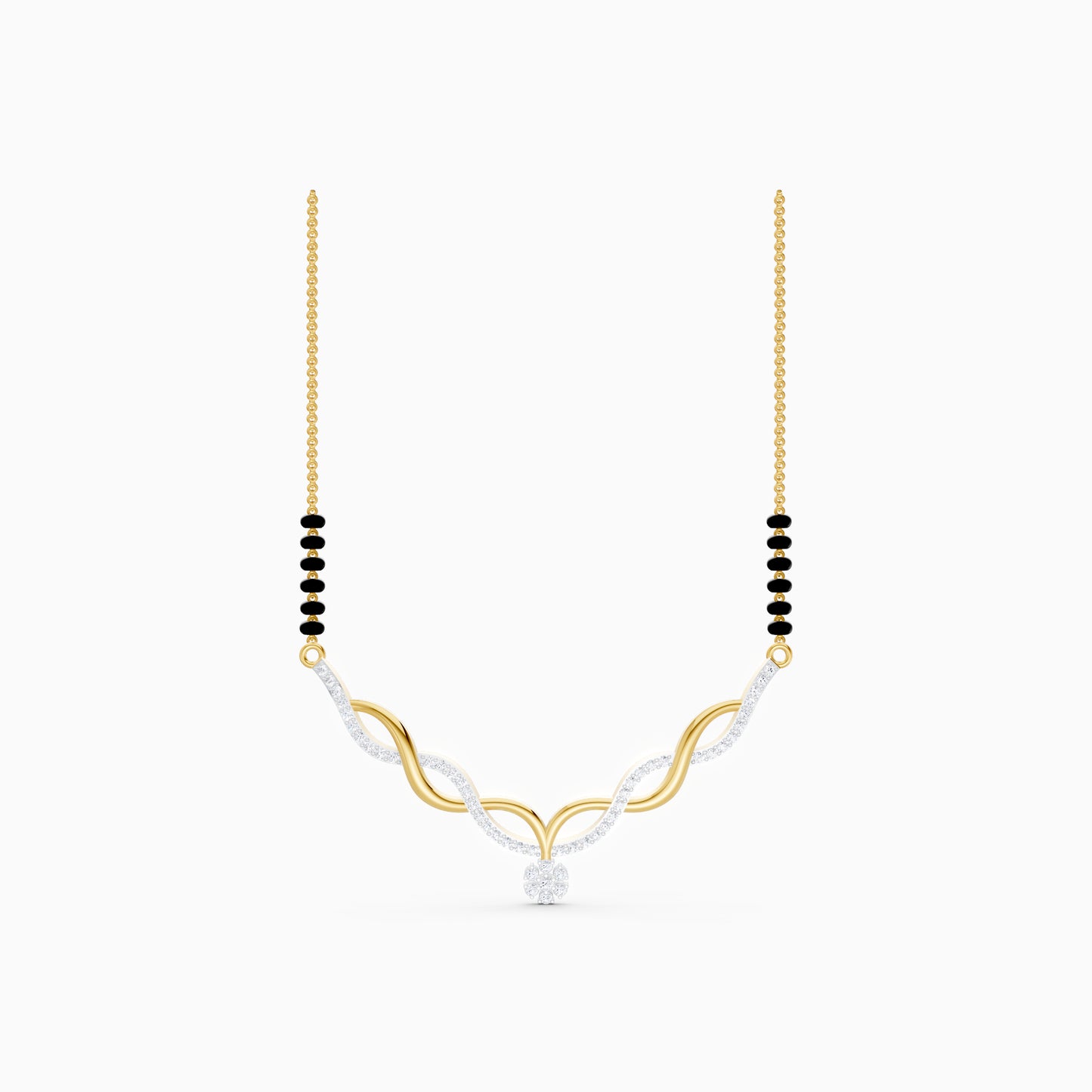 The Geometric Twisted Arch Botanical Pendant